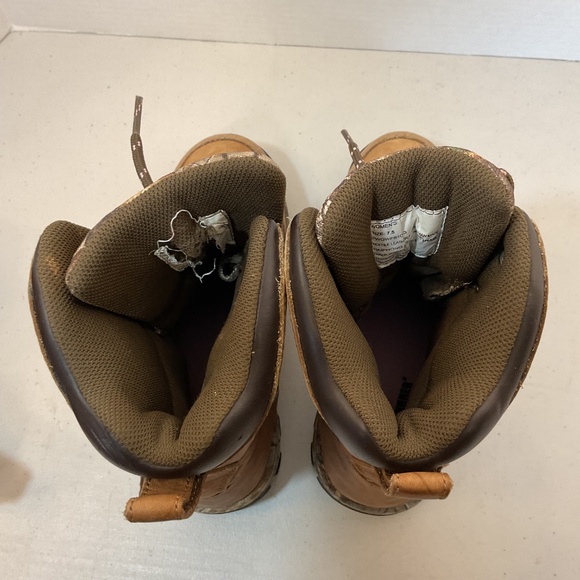 Game Winner Women's Camo Hiking Hunting Waterproof Boots Size 7.5 - Picture 2 of 15